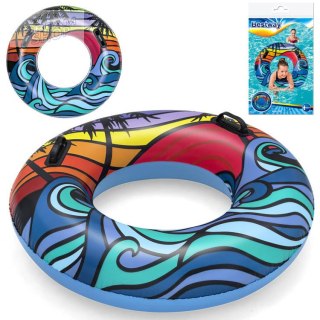 Bestway dmuchane Koło do pływania z uchwytami 91 cm 10 + 36350