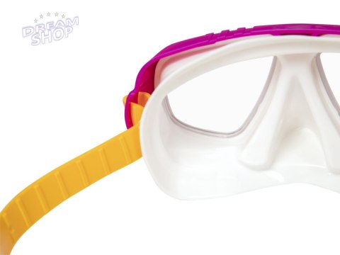 Bestway Maska Okulary do pływania i snurkowania RÓŻOWE 22011