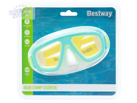 Bestway Maska Okulary do pływania i snurkowania ZIELONE 22011 Bestway Maska Okulary do pływania i snurkowania ZIELONE 22011