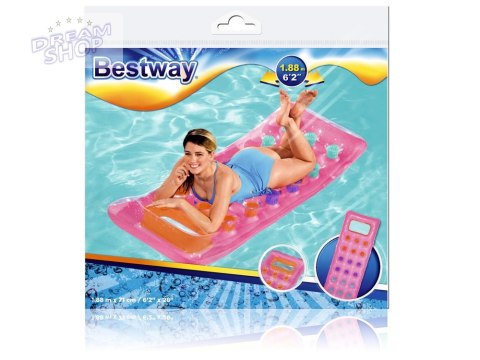 Bestway dmuchany materac z okienkiem 188x71 43040 Bestway dmuchany materac z okienkiem 188x71 43040