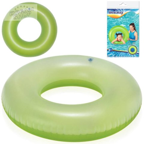 Bestway Dmuchane koło do pływania ZIELONE 76cm 36024 Bestway Dmuchane koło do pływania ZIELONE 76cm 36024