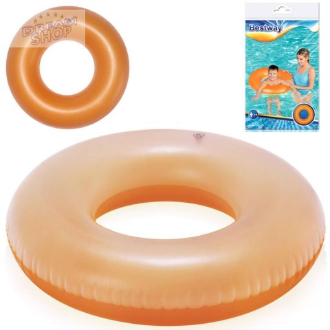 Bestway Dmuchane koło do pływania POMARAŃCZOWE 76cm 36024