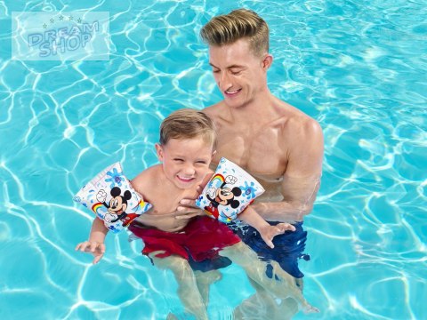 Bestway Dmuchane rękawki do pływania Disney Junior Myszka Mickey 91002 Bestway Dmuchane rękawki do pływania Disney Junior Myszka Mickey 91002