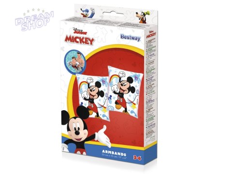 Bestway Dmuchane rękawki do pływania Disney Junior Myszka Mickey 91002 Bestway Dmuchane rękawki do pływania Disney Junior Myszka Mickey 91002
