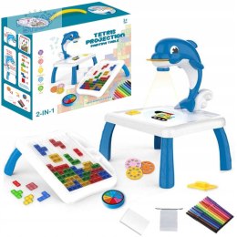 Projektor do rysowania stolik delfin tetris 200-1N