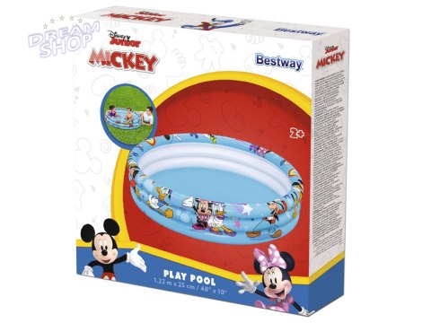Bestway Basen dmuchany 122cm Mickey&Friends 91007 Bestway Basen dmuchany 122cm Mickey&Friends 91007