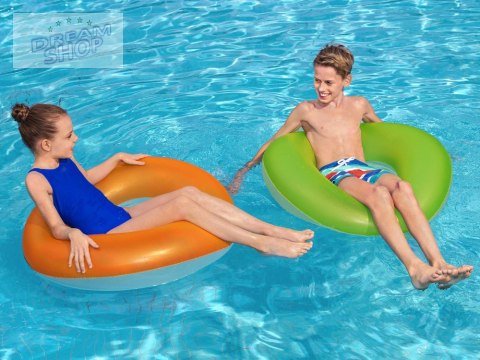 Bestway Duże koło do pływania NEON POMARAŃCZOWE 91cm 36025 Bestway Duże koło do pływania NEON POMARAŃCZOWE 91cm 36025