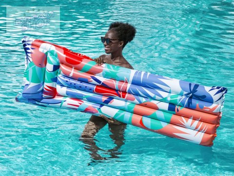 Bestway Kolorowy dmuchany Materac do wody plażowy 183 x 69cm 44033 Bestway Kolorowy dmuchany Materac do wody plażowy 183 x 69cm 44033