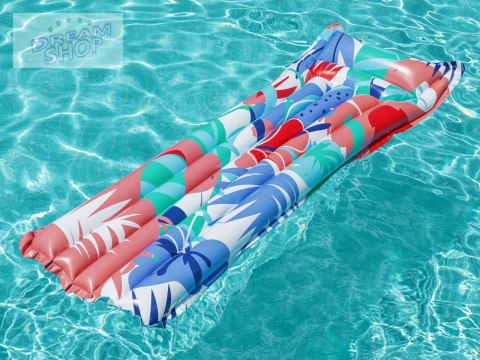 Bestway Kolorowy dmuchany Materac do wody plażowy 183 x 69cm 44033 Bestway Kolorowy dmuchany Materac do wody plażowy 183 x 69cm 44033