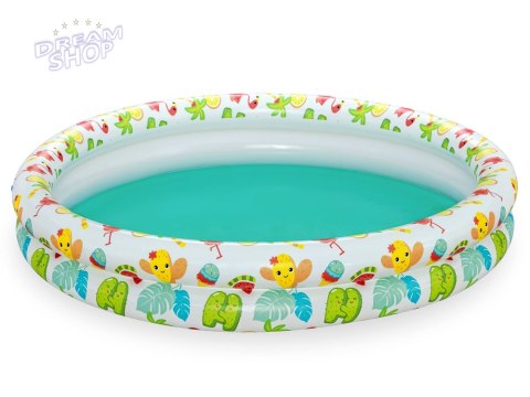 Bestway SET Basen piłka kółko brodzik 122cm 51124 Bestway SET Basen piłka kółko brodzik 122cm 51124