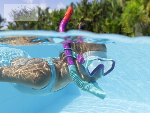 Bestway Zestaw do snorkelingu Maska z rurką i płetwami RÓŻOWY 7+ 25046 Bestway Zestaw do snorkelingu Maska z rurką i płetwami RÓŻOWY 7+ 25046