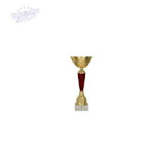 Puchar metalowy złoto-burgundowy
