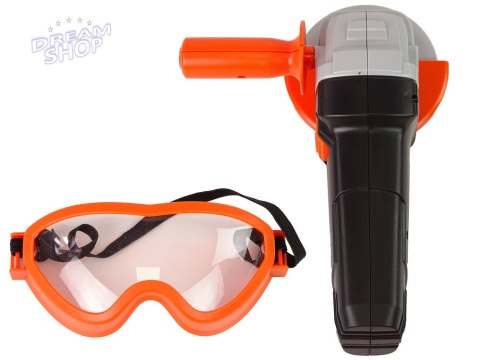 Zestaw Majsterkowicza Szlifierka Na Baterie Okulary Ochronne Zestaw Majsterkowicza Szlifierka Na Baterie Okulary Ochronne