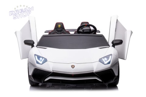 Auto Na Akumulator Lamborghini XXL A8803 Białe 24V Auto Na Akumulator Lamborghini XXL A8803 Białe 24V