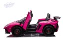 Auto Na Akumulator Lamborghini XXL A8803 Różowe 24V