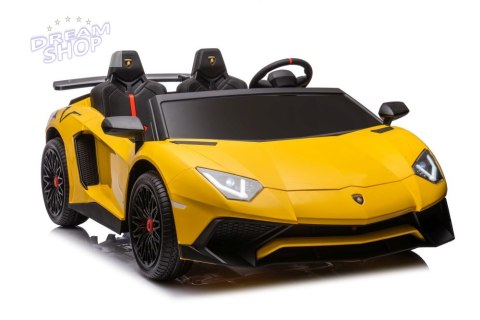Auto Na Akumulator Lamborghini XXL A8803 Żółte 24V Auto Na Akumulator Lamborghini XXL A8803 Żółte 24V