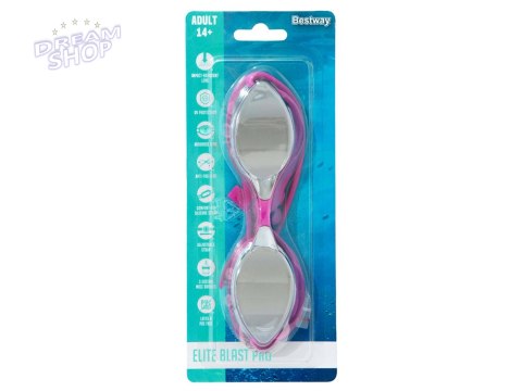 Bestway Okularki lustrzane do pływania 14+ 21066 Bestway Okularki lustrzane do pływania 14+ 21066