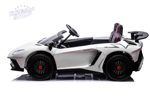 Pojazd Lamborghini Aventador SV Biały Pojazd Lamborghini Aventador SV Biały
