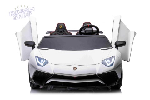 Pojazd Lamborghini Aventador SV Biały Pojazd Lamborghini Aventador SV Biały