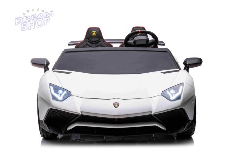 Pojazd Lamborghini Aventador SV Biały Pojazd Lamborghini Aventador SV Biały