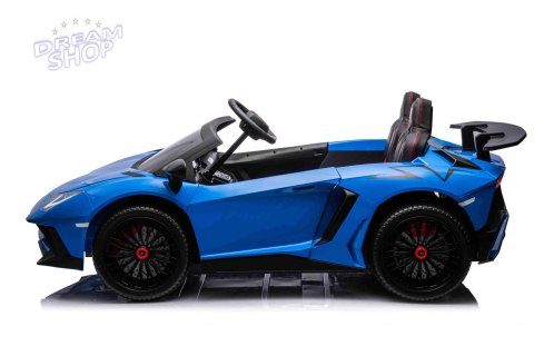 Pojazd Lamborghini Aventador SV Niebieski Pojazd Lamborghini Aventador SV Niebieski