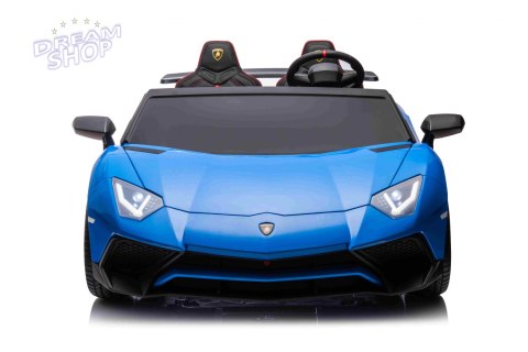 Pojazd Lamborghini Aventador SV Niebieski Pojazd Lamborghini Aventador SV Niebieski