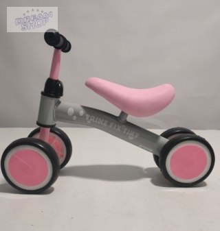 Rowerek Trike Fix Tiny czterokołowy biegowy różowy