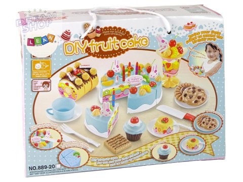 Zestaw Słodkości Tort Ciastka Na Rzepy DIY Zestaw Słodkości Tort Ciastka Na Rzepy DIY