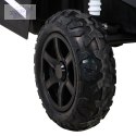 Buggy ATV Strong Racing dla 2 dzieci Biały + Silnik bezszczotkowy + Pompowane koła + Audio LED
