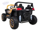 Buggy ATV Strong Racing dla 2 dzieci Biały + Silnik bezszczotkowy + Pompowane koła + Audio LED