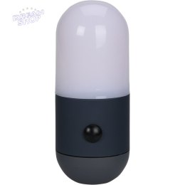 Latarka lampa camping 2w1 led czarna