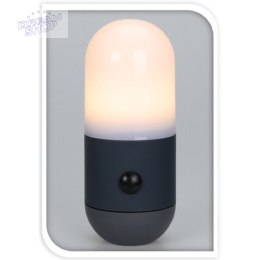 Latarka lampa camping 2w1 led niebieska
