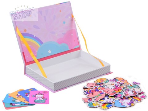 Puzzle magnetyczne bajeczny Jednorożec 39el ZA4406 Puzzle magnetyczne bajeczny Jednorożec 39el ZA4406