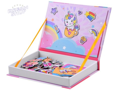 Puzzle magnetyczne bajeczny Jednorożec 39el ZA4406 Puzzle magnetyczne bajeczny Jednorożec 39el ZA4406