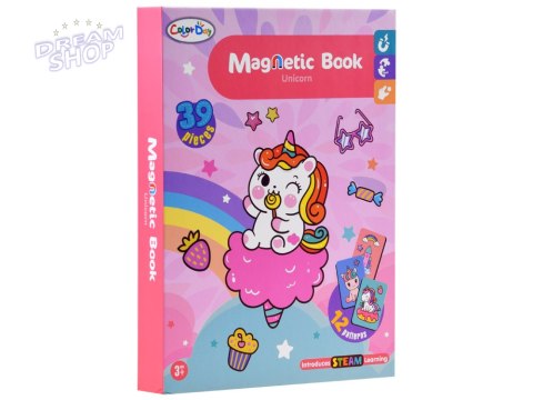 Puzzle magnetyczne bajeczny Jednorożec 39el ZA4406 Puzzle magnetyczne bajeczny Jednorożec 39el ZA4406