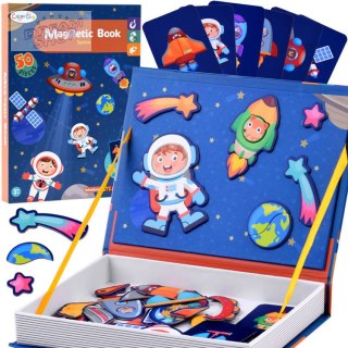 Układanka Puzzle magnetyczne Kosmos Ufo 50e ZA4407