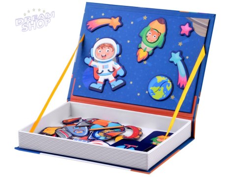 Układanka Puzzle magnetyczne Kosmos Ufo 50e ZA4407