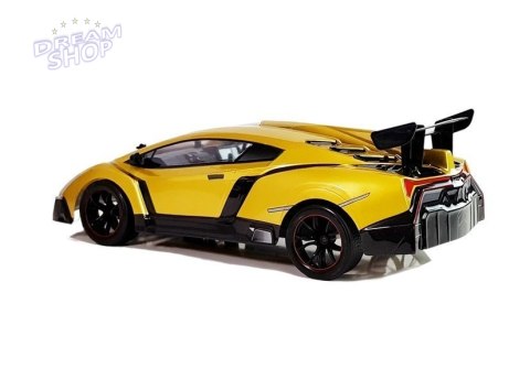 Zdalnie sterowane Sportowe Autko 1:10 Złote R/C Zdalnie sterowane Sportowe Autko 1:10 Złote R/C