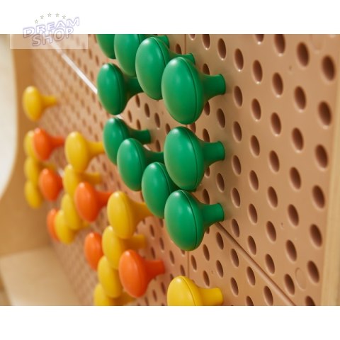 MASTERKIDZ Kolorowe Kołeczki Jumbo do Tablicy STEM 128 Szt. - 8 Kolorów