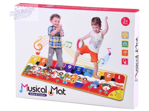 Pianinko Muzyczna Mata do tańczenia cyfry ZA4398 Pianinko Muzyczna Mata do tańczenia cyfry ZA4398