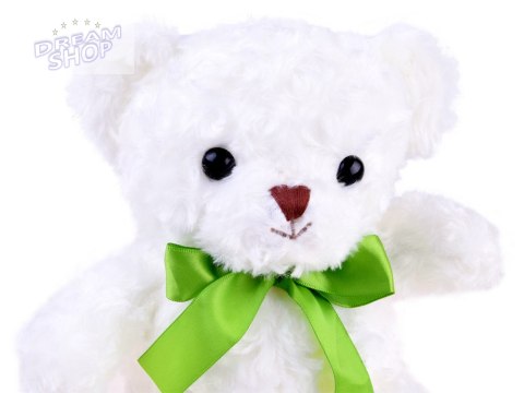 Pluszowy biały Miś niedźwiadek Pluszak 30cm ZA4455 Pluszowy biały Miś niedźwiadek Pluszak 30cm ZA4455