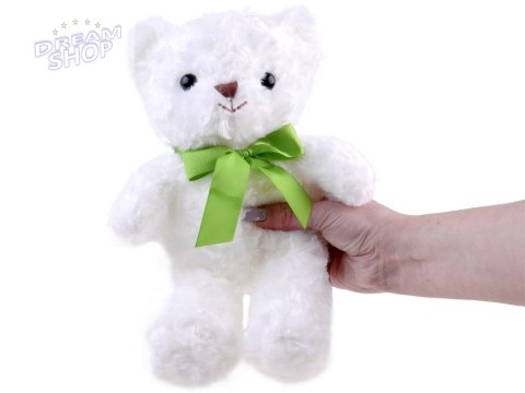 Pluszowy biały Miś niedźwiadek Pluszak 30cm ZA4455 Pluszowy biały Miś niedźwiadek Pluszak 30cm ZA4455