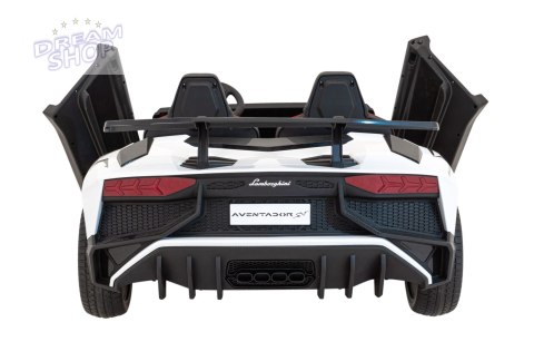Pojazd Lamborghini Aventador SV Biały Pojazd Lamborghini Aventador SV Biały