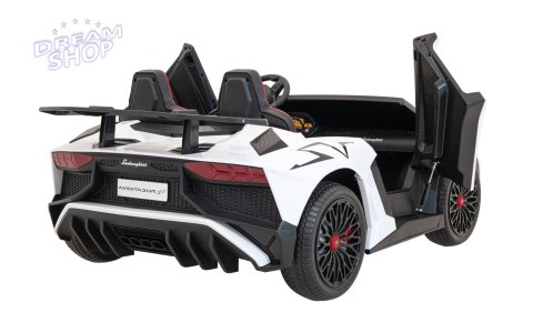 Pojazd Lamborghini Aventador SV Biały Pojazd Lamborghini Aventador SV Biały