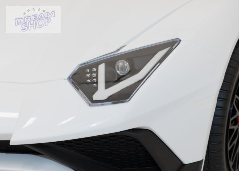 Pojazd Lamborghini Aventador SV Biały Pojazd Lamborghini Aventador SV Biały