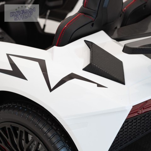 Pojazd Lamborghini Aventador SV Biały Pojazd Lamborghini Aventador SV Biały