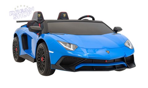 Pojazd Lamborghini Aventador SV Niebieski Pojazd Lamborghini Aventador SV Niebieski
