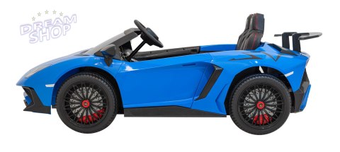 Pojazd Lamborghini Aventador SV Niebieski Pojazd Lamborghini Aventador SV Niebieski