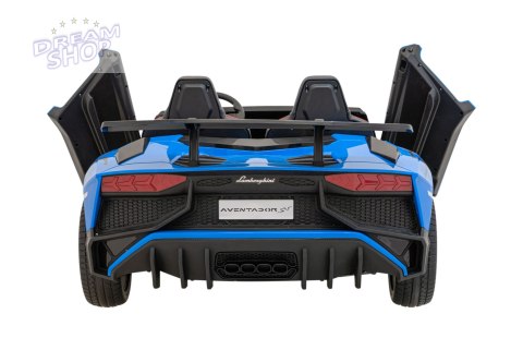 Pojazd Lamborghini Aventador SV Niebieski Pojazd Lamborghini Aventador SV Niebieski