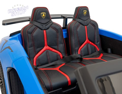 Pojazd Lamborghini Aventador SV Niebieski Pojazd Lamborghini Aventador SV Niebieski